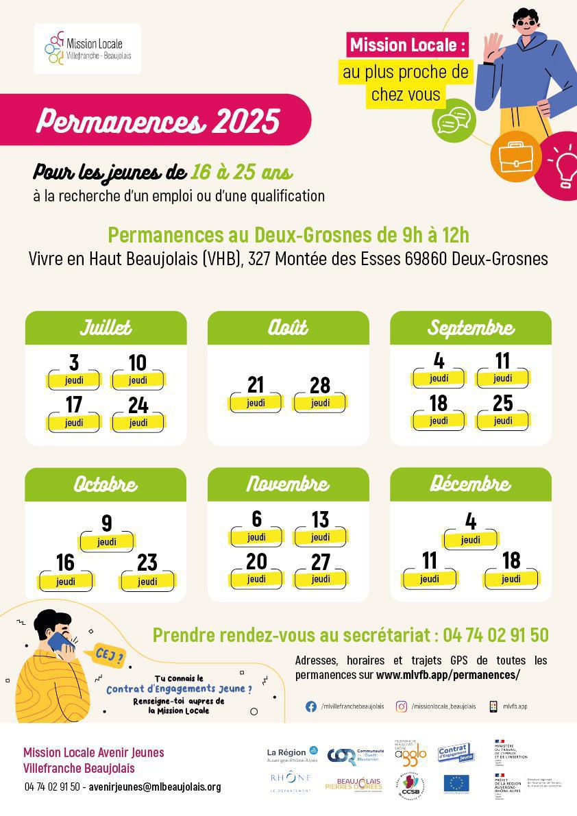 Permanence de Deux-Grosnes (Monsols) Permanence de Deux-Grosnes (Monsols)