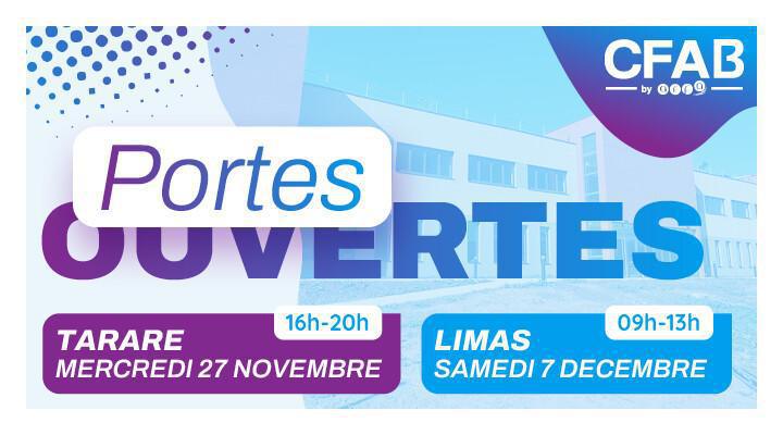 Portes Ouvertes CFAB Limas 🏫