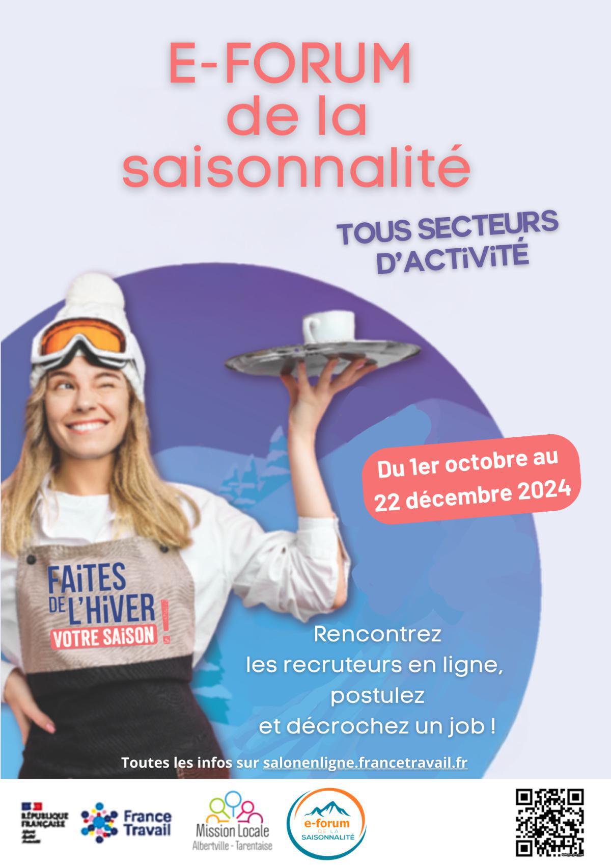 E-Forum de la saisonnalité ! 🤝⛷️