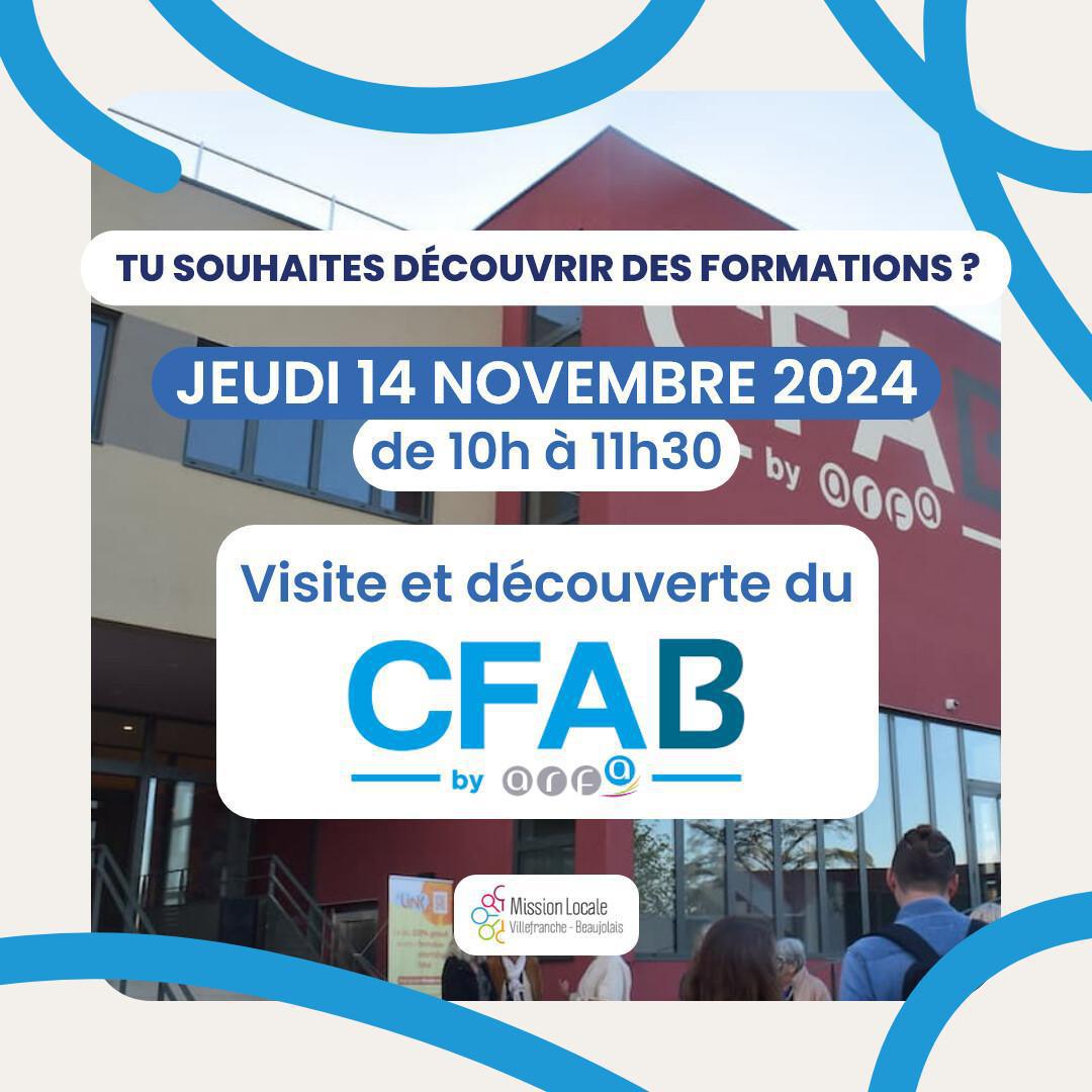 Visite avec la Mission Locale du CFA du Beaujolais ! 🎓