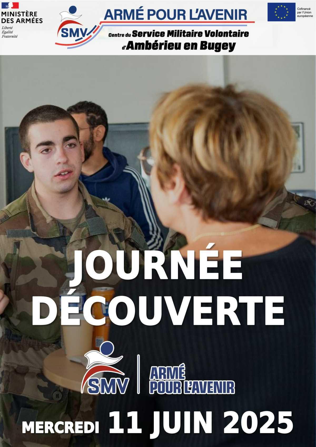 Journée Portes Ouvertes – Service Militaire Volontaire (SMV) 🪖 