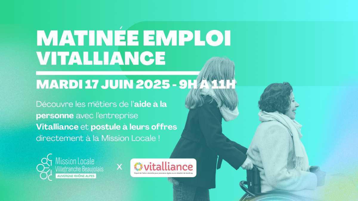Matinée Emploi Spéciale Vitalliance 🤝