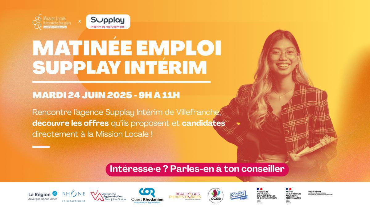 Matinée Emploi Spéciale Supplay Intérim 😉