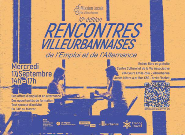 Rencontres Villeurbannaises de l’Alternance – 10e édition 🧑‍🎓