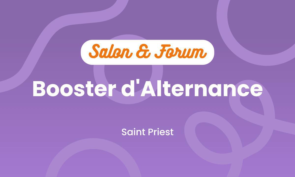 Forum Booster d'Alternance 🚀