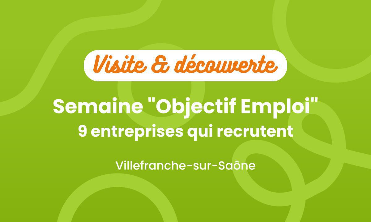 Semaine Objectif Emploi 2025 💼🚀