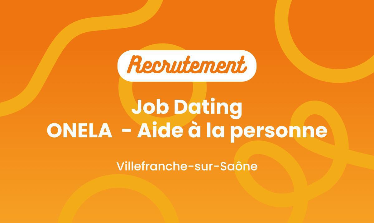 ONELA recrute des aides à domicile 💼 ONELA recrute des aides à domicile 💼