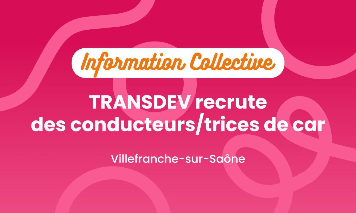 TRANSDEV recrute des conducteurs/trices de car 🚌