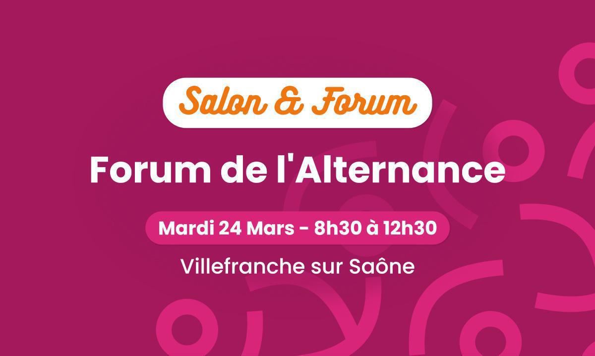 Forum de l'Alternance 2026 🤝 Forum de l'Alternance 2026 🤝