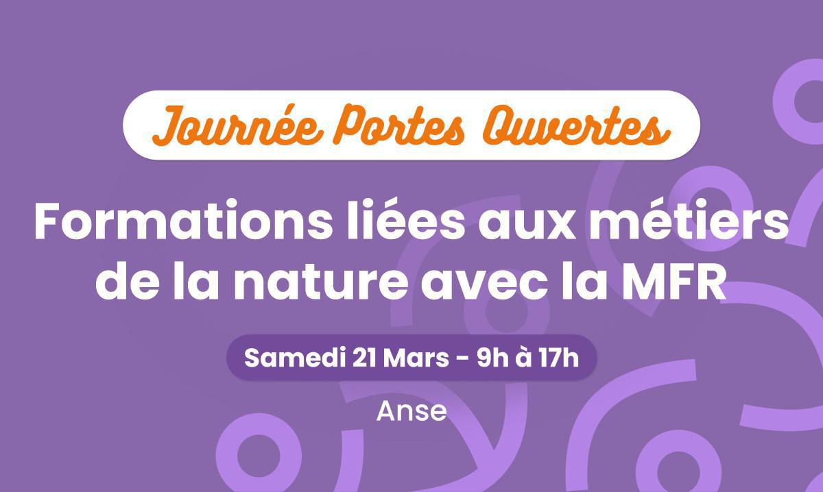 Journée Portes Ouvertes à la MFR d'Anse 🌳