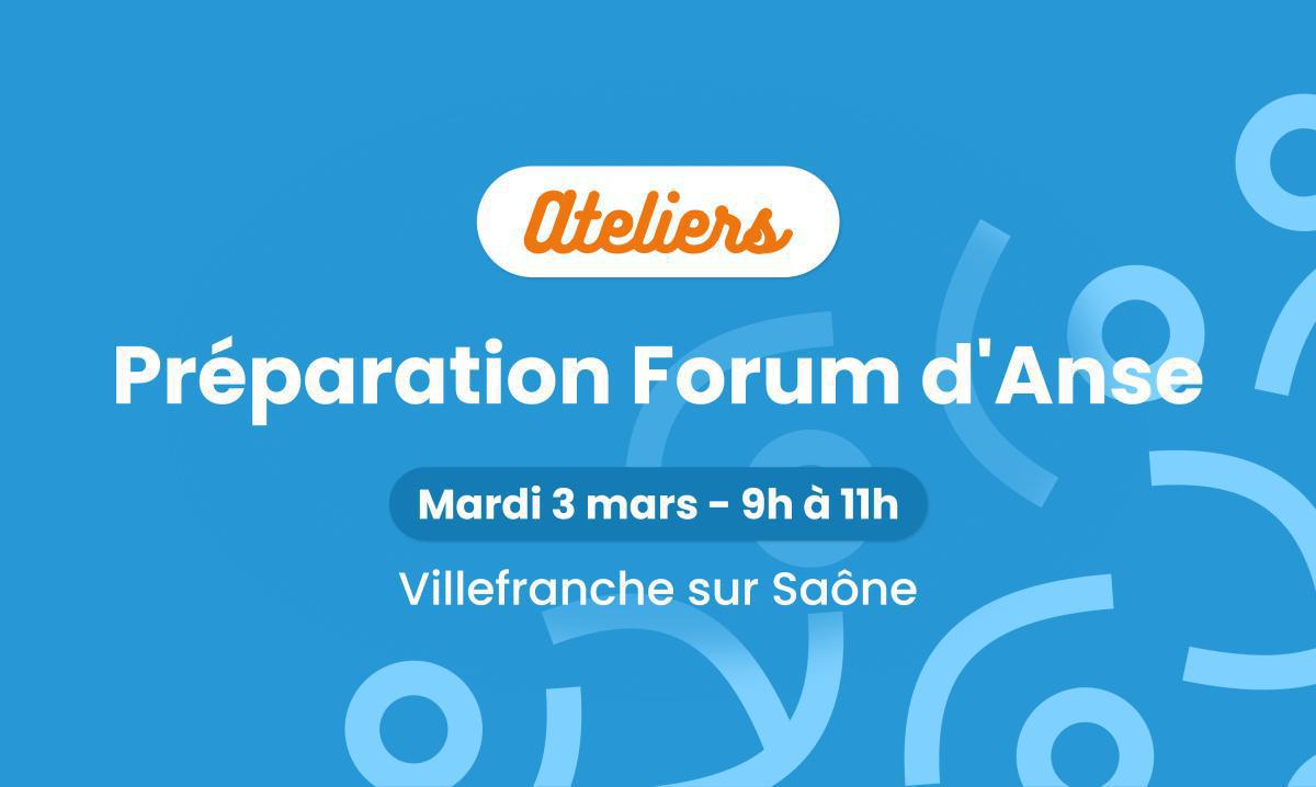 Préparation au Forum Rencontre Entreprises Jeunes d'Anse 🤝