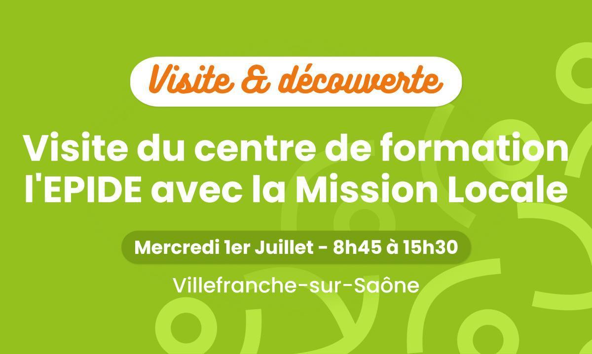 Visite un centre de l'EPIDE ! 🚀 Visite un centre de l'EPIDE ! 🚀
