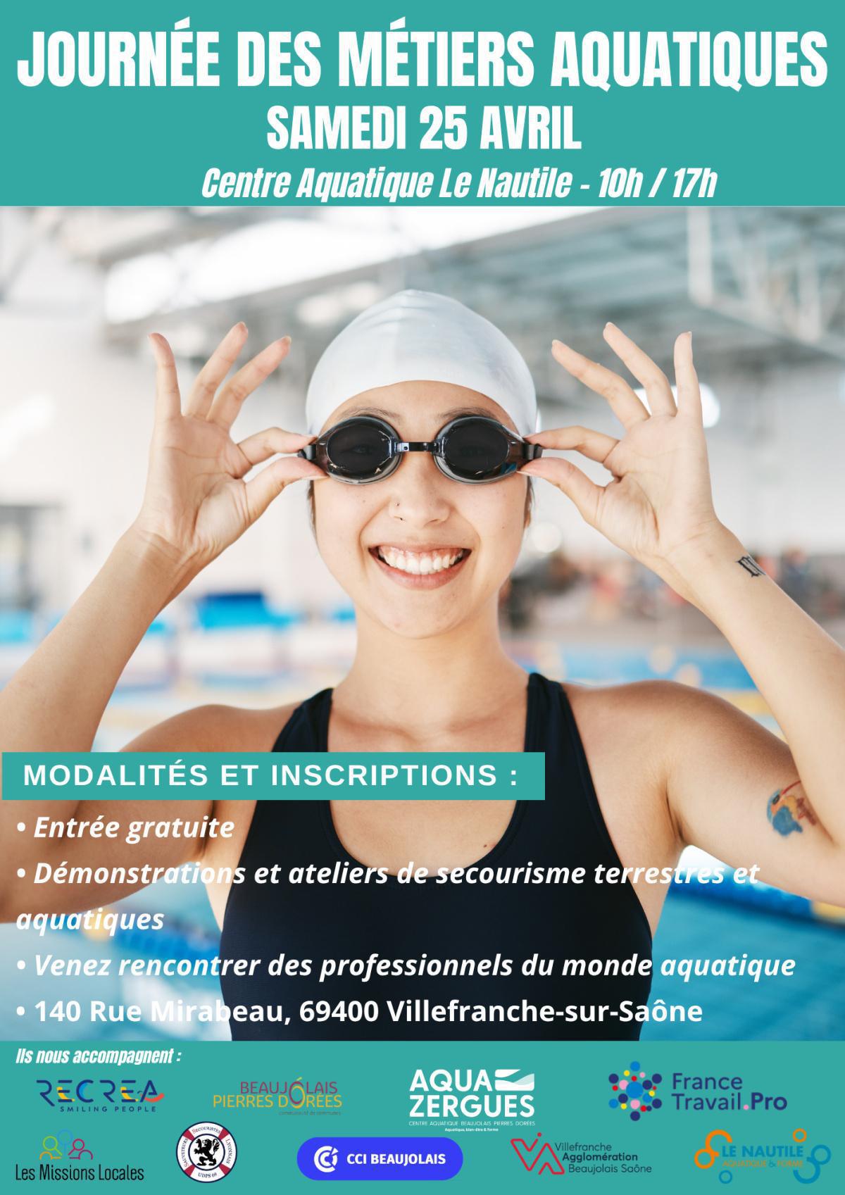 Journée des métiers aquatiques 👙