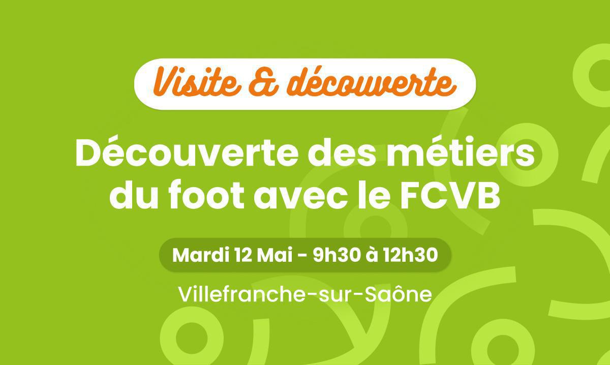Découverte des métiers du foot avec le FCVB ⚽ Découverte des métiers du foot avec le FCVB ⚽