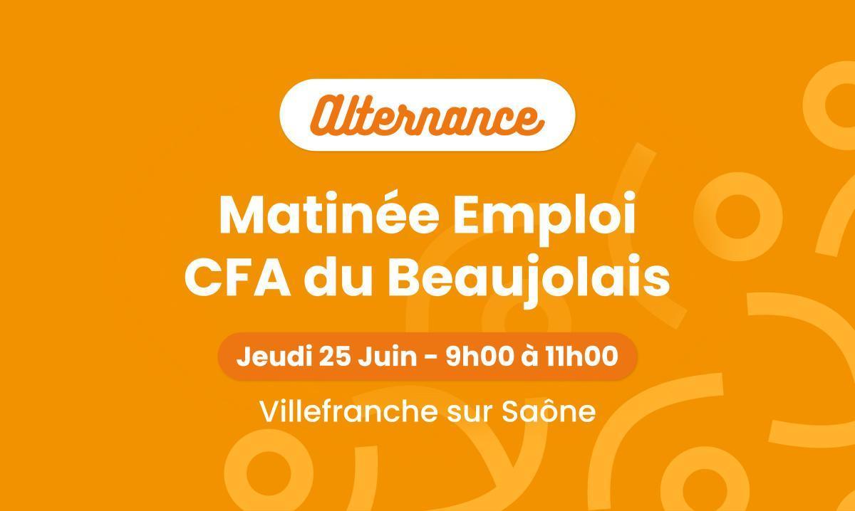 Matinée Emploi avec le CFA du Beaujolais