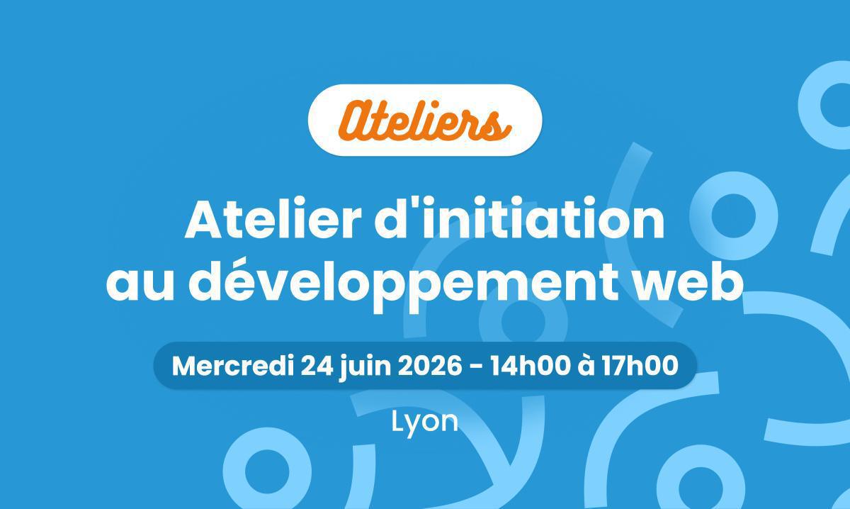 Atelier d'initiation au développement web