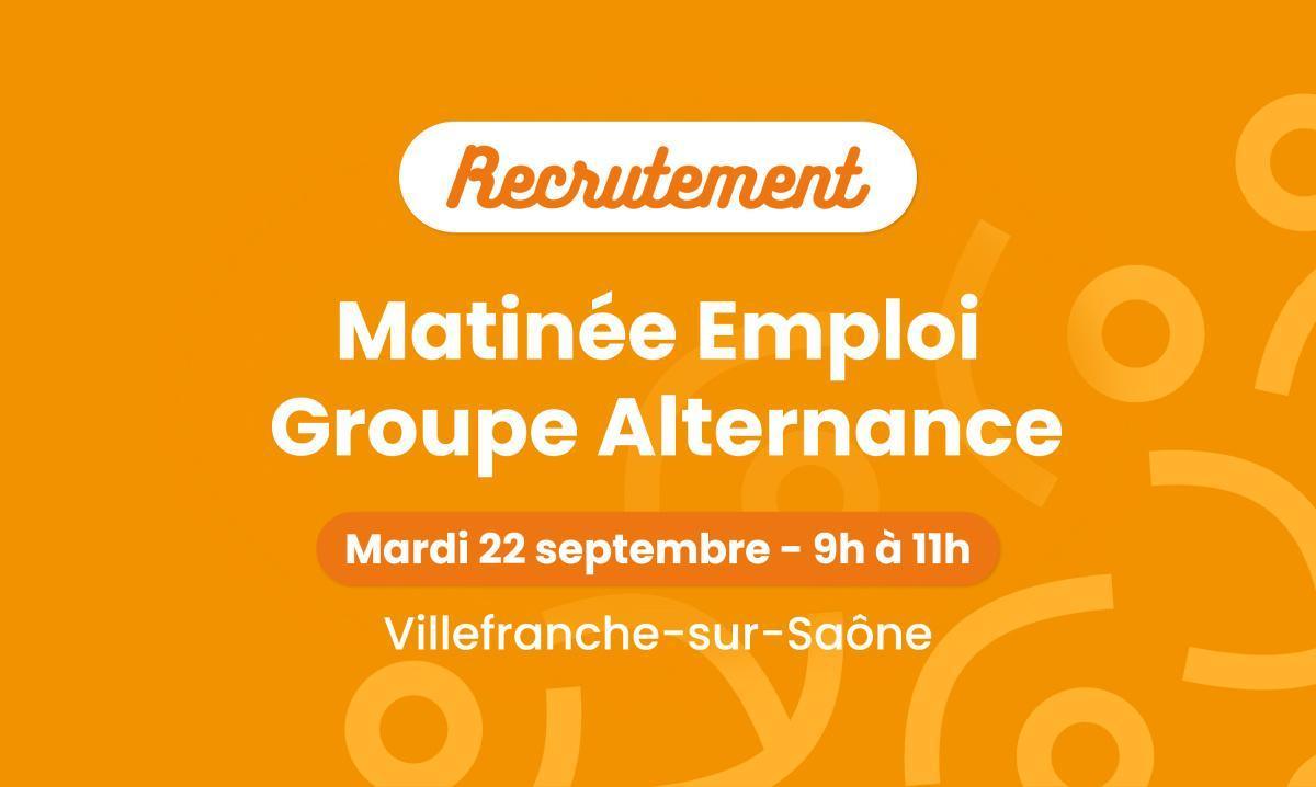 Matinée emploi - Groupe Alternance : Alternance Commerce & Vente 💪 Matinée emploi - Groupe Alternance : Alternance Commerce & Vente 💪