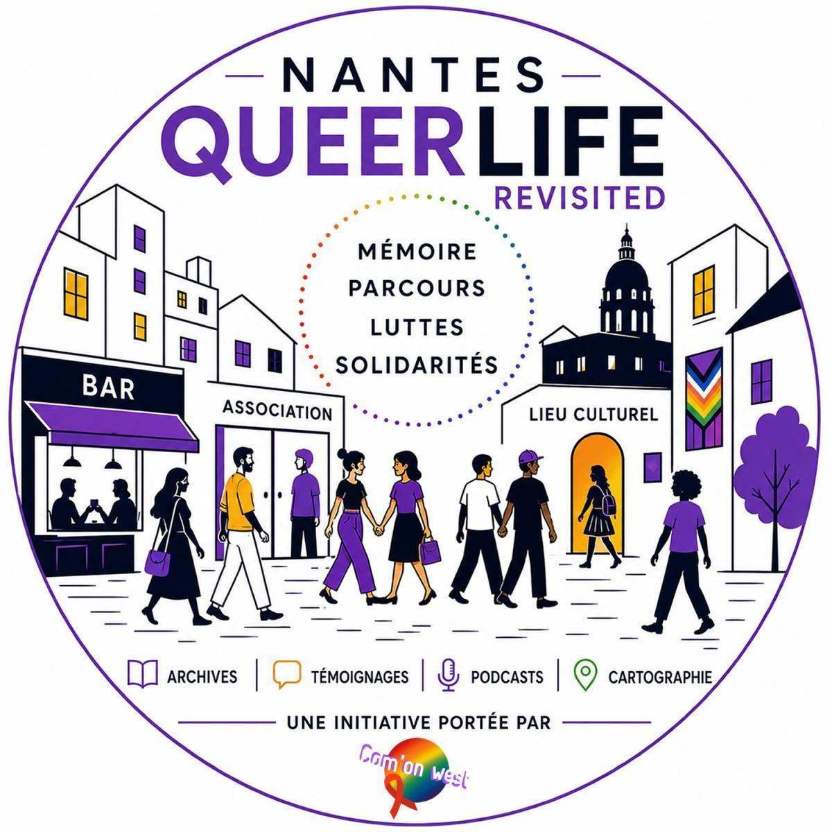 Présentation du projet Nantes QueerLife Revisited Présentation du projet Nantes QueerLife Revisited