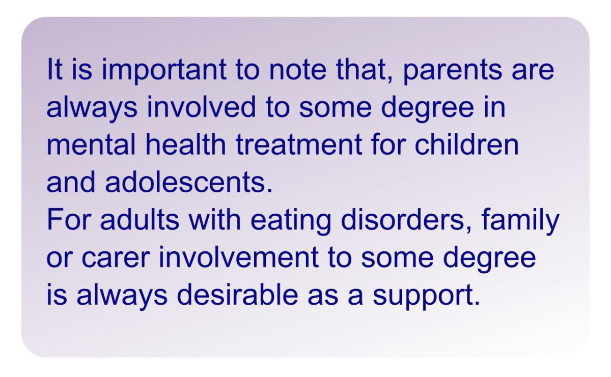 Family Therapy for Eating Disorders