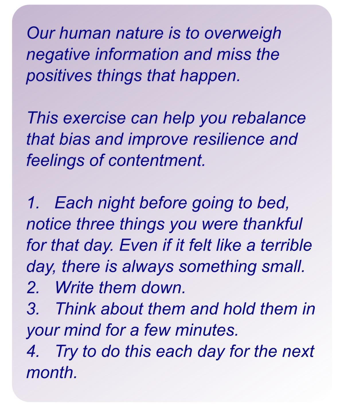 A Note on Contentment A Note on Contentment