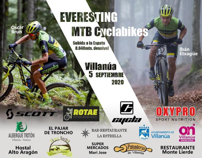 Villanúa, escenario del espectacular reto MTB everesting cyclabikes