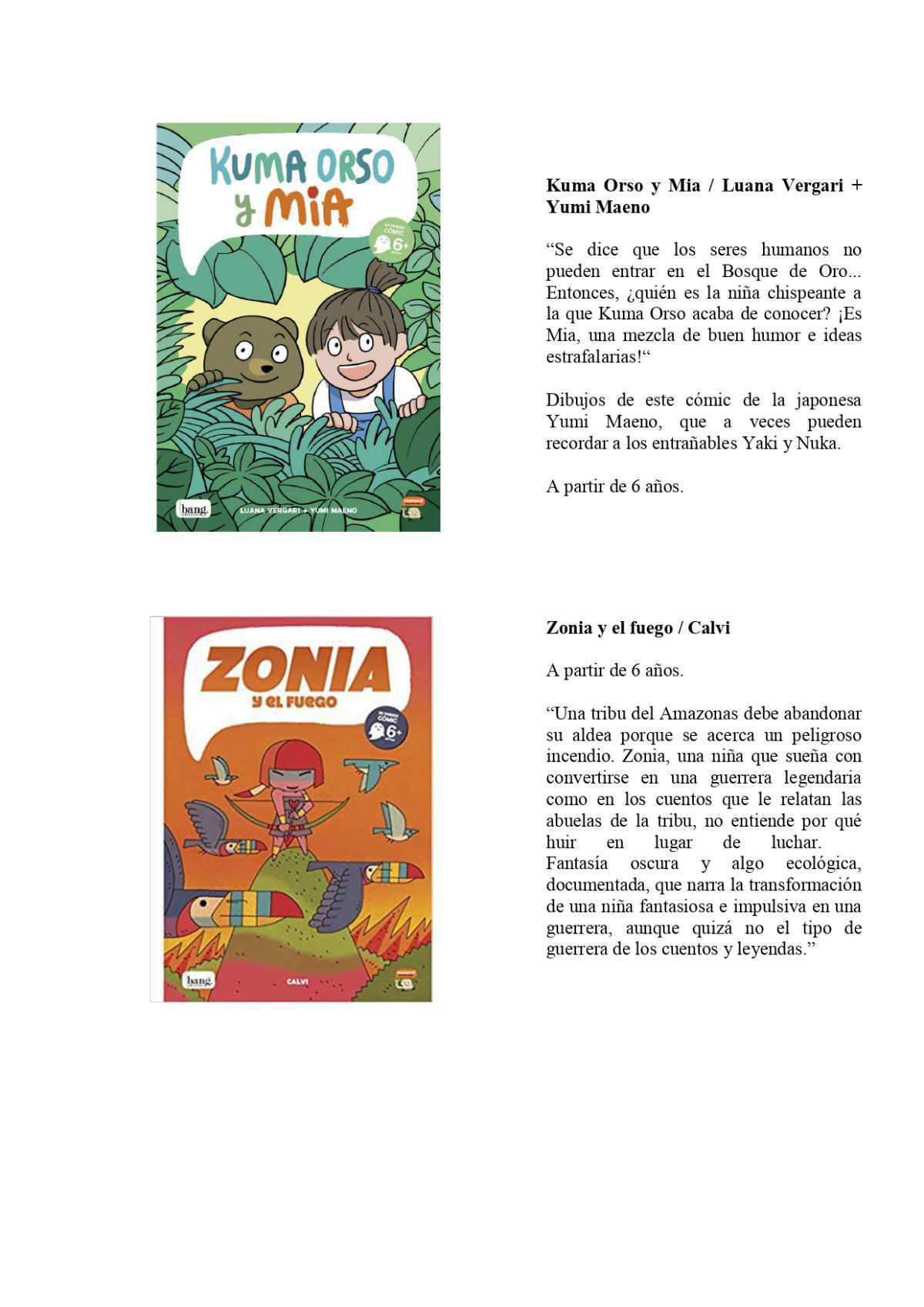 Novedades Infantil Febrero 2022