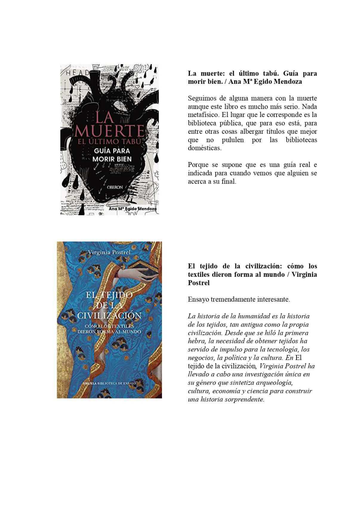 Novedades Materias Abril 2022