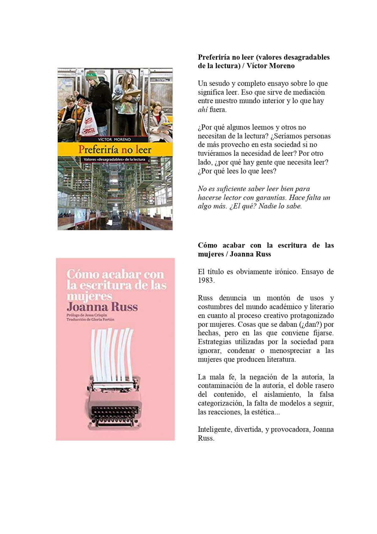 Novedades Materias Abril 2022