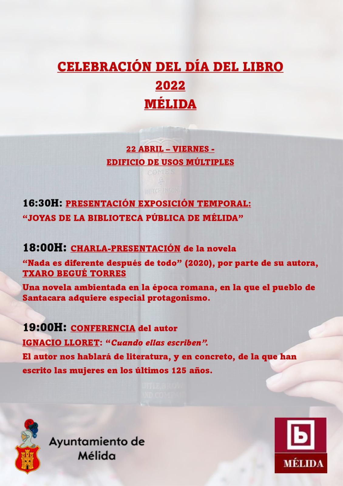 Celebración del día del libro 2022 Mélida