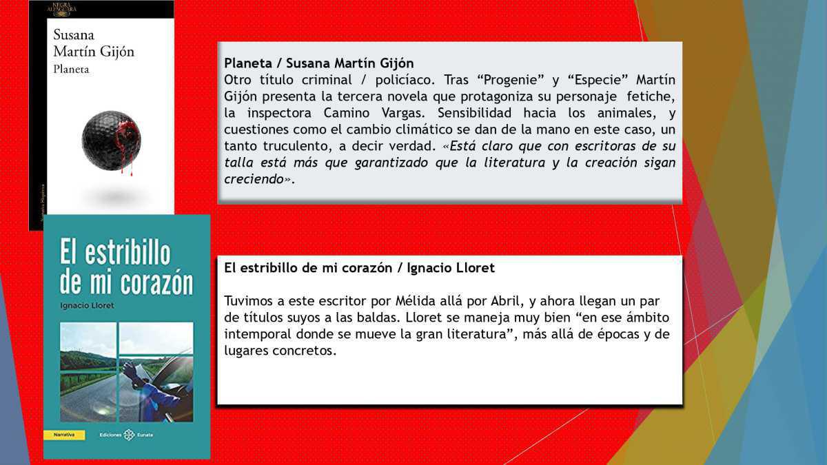 Novedades Ficción Julio 2022