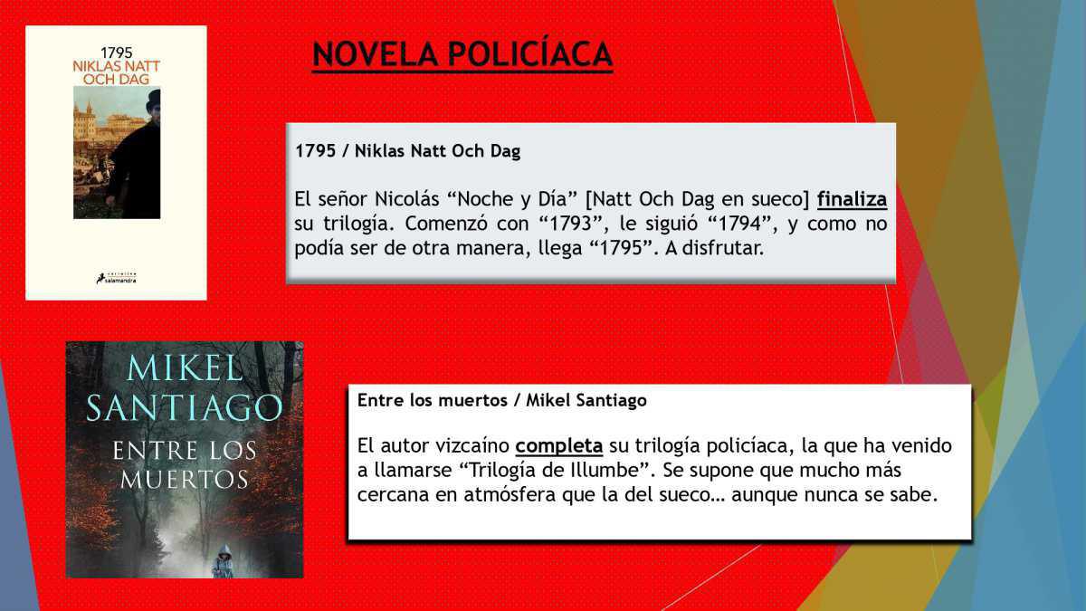 Novedades Ficción Septiembre 2022