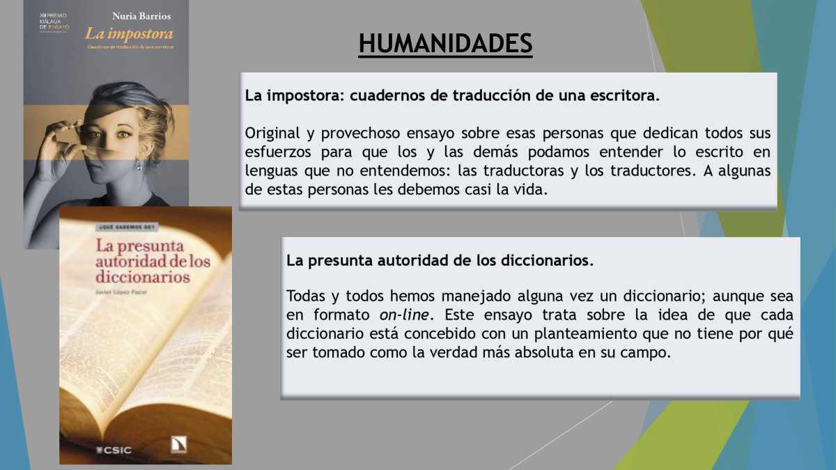 Novedades Materias Otoño 2022
