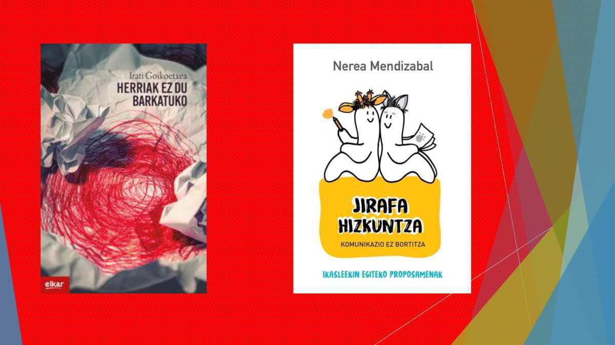 Novedades narrativas Euskera 2022