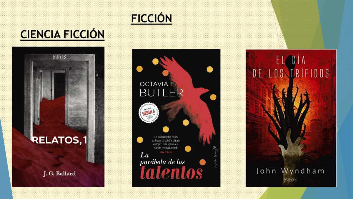 NOVEDADES MATERIAS FICCIÓN DICIEMBRE 2022