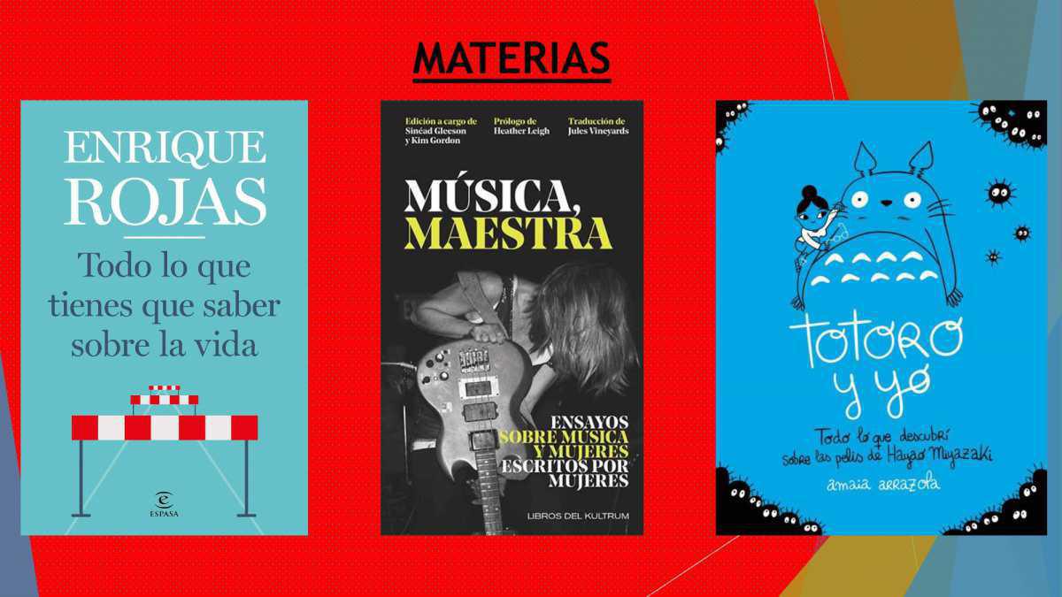 NOVEDADES MATERIAS FICCIÓN DICIEMBRE 2022