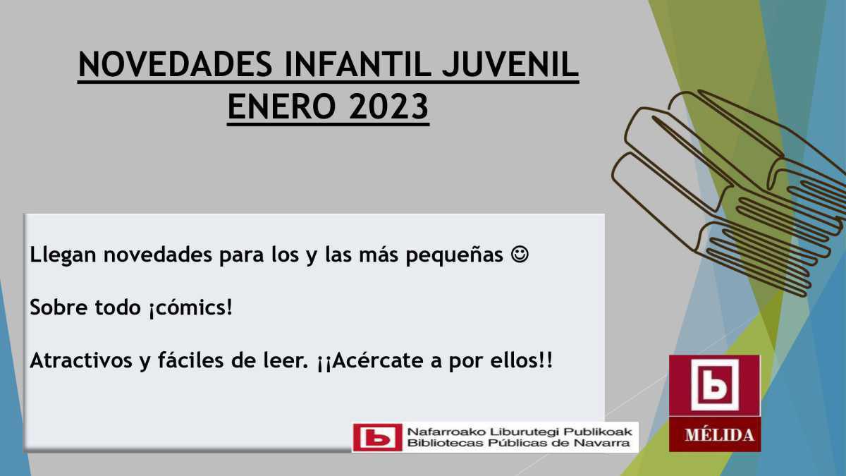Novedades Infantil Juvenil Enero 2023