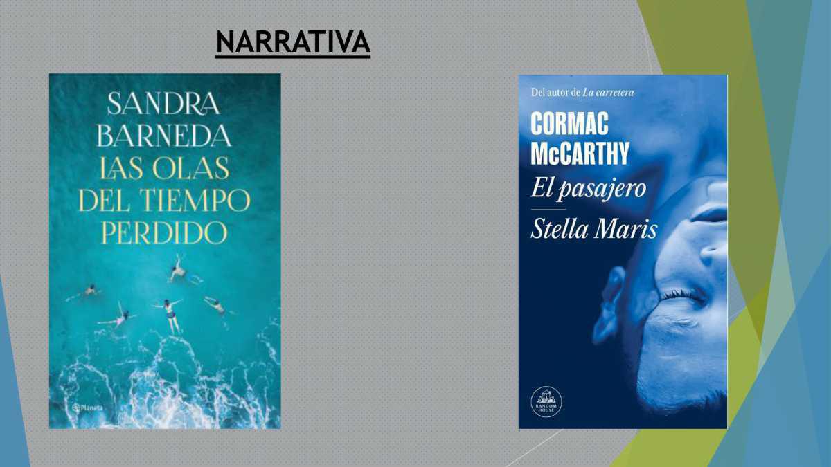 Novedades Ficción Materias 2023