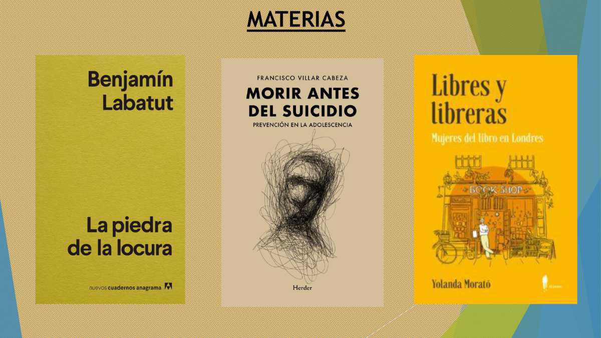 Novedades Ficción Materias 2023