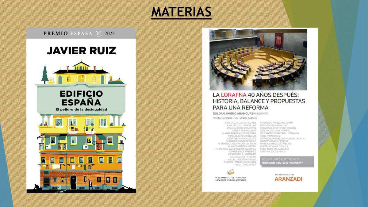 Novedades Ficción materias marzo 2023