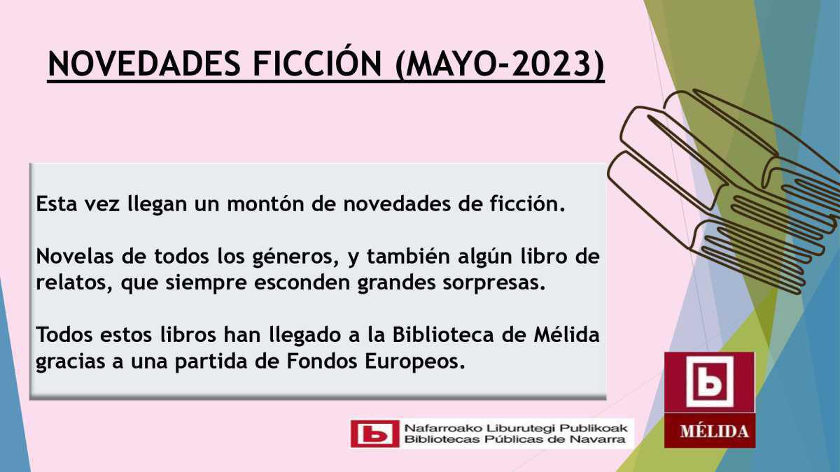 NOVEDADES FICCIÓN MAYO 2023