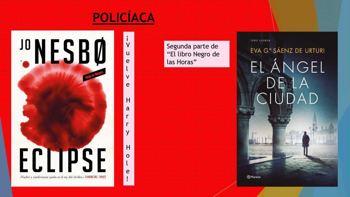 NOVEDADES FICCIÓN MAYO 2023