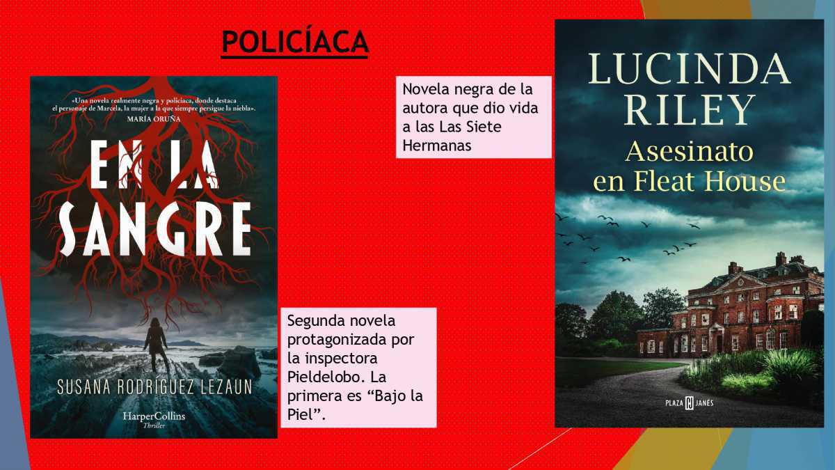 NOVEDADES FICCIÓN MAYO 2023