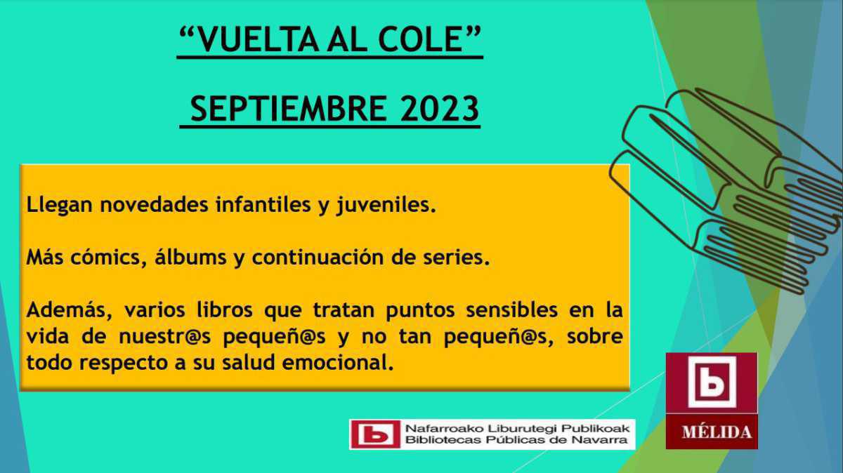 Vuelta al cole en Septiembre 2023