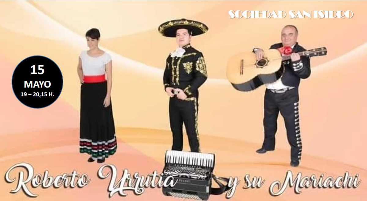 Roberto Urrutia y sus Mariachis SAN ISIDRO 15 de Mayo🪕🎺
