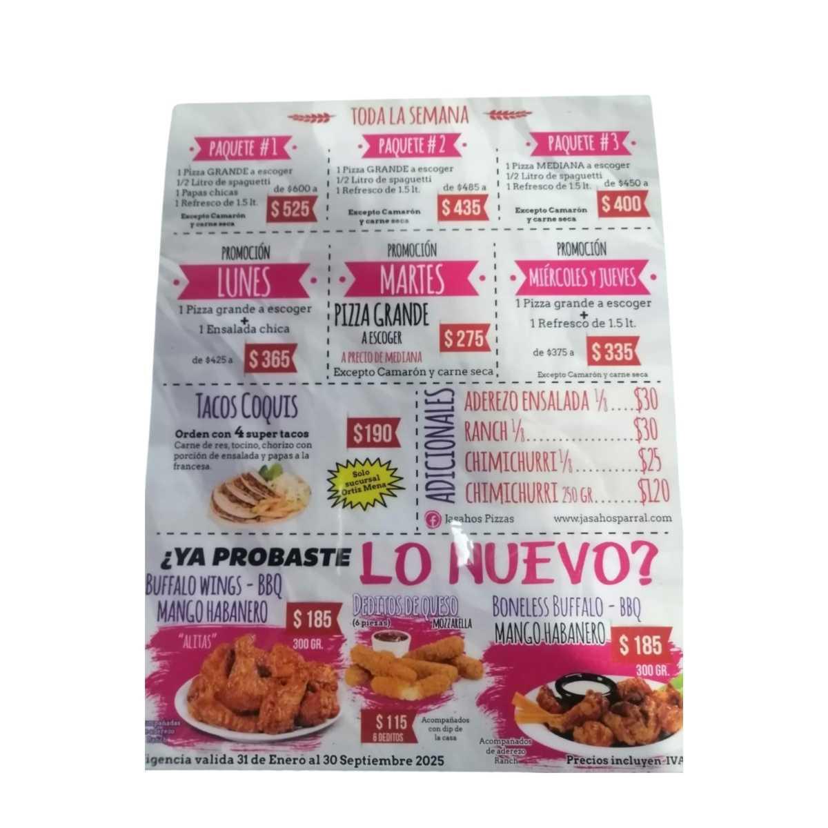 MENÚ