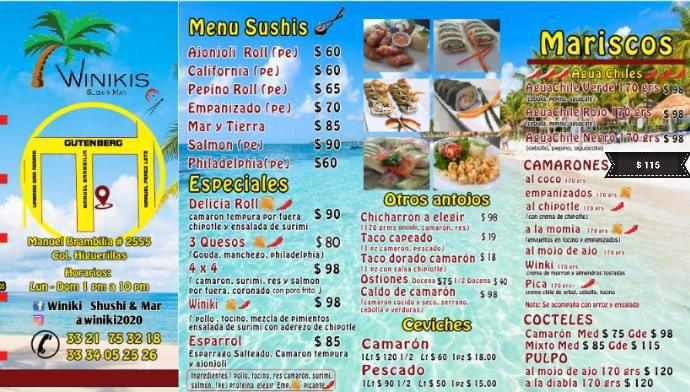 Winikis Sushi & Mar - Guadalajara Winikis Sushi & Mar - Guadalajara