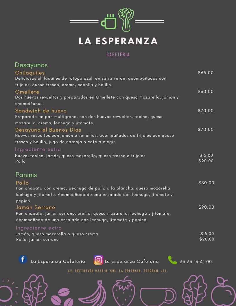  La Esperanza Cafetería - Zapopan