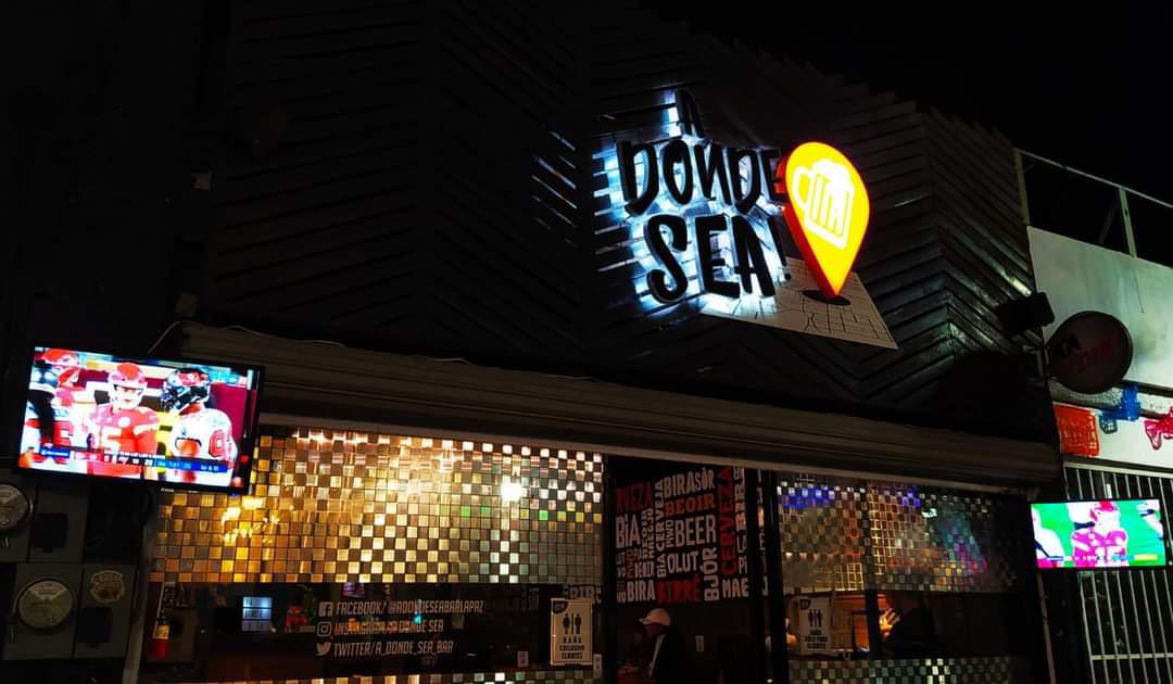 A DONDE SEA! A DONDE SEA!