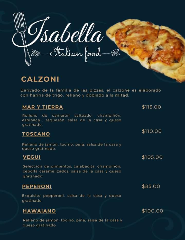 Isabella Italian Food