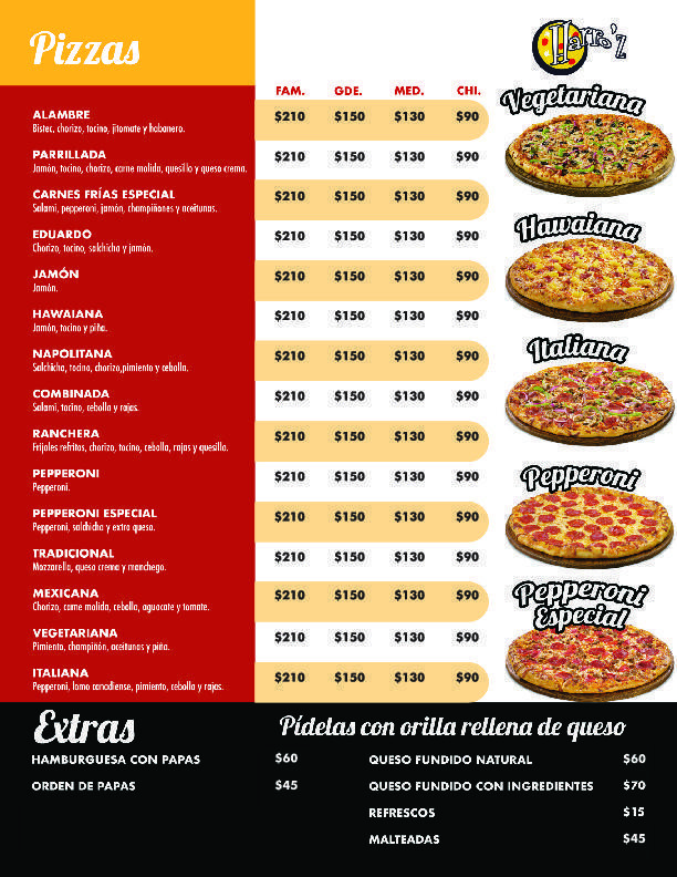 Harro'z Pizza - Playa Vicente Harro'z Pizza - Playa Vicente